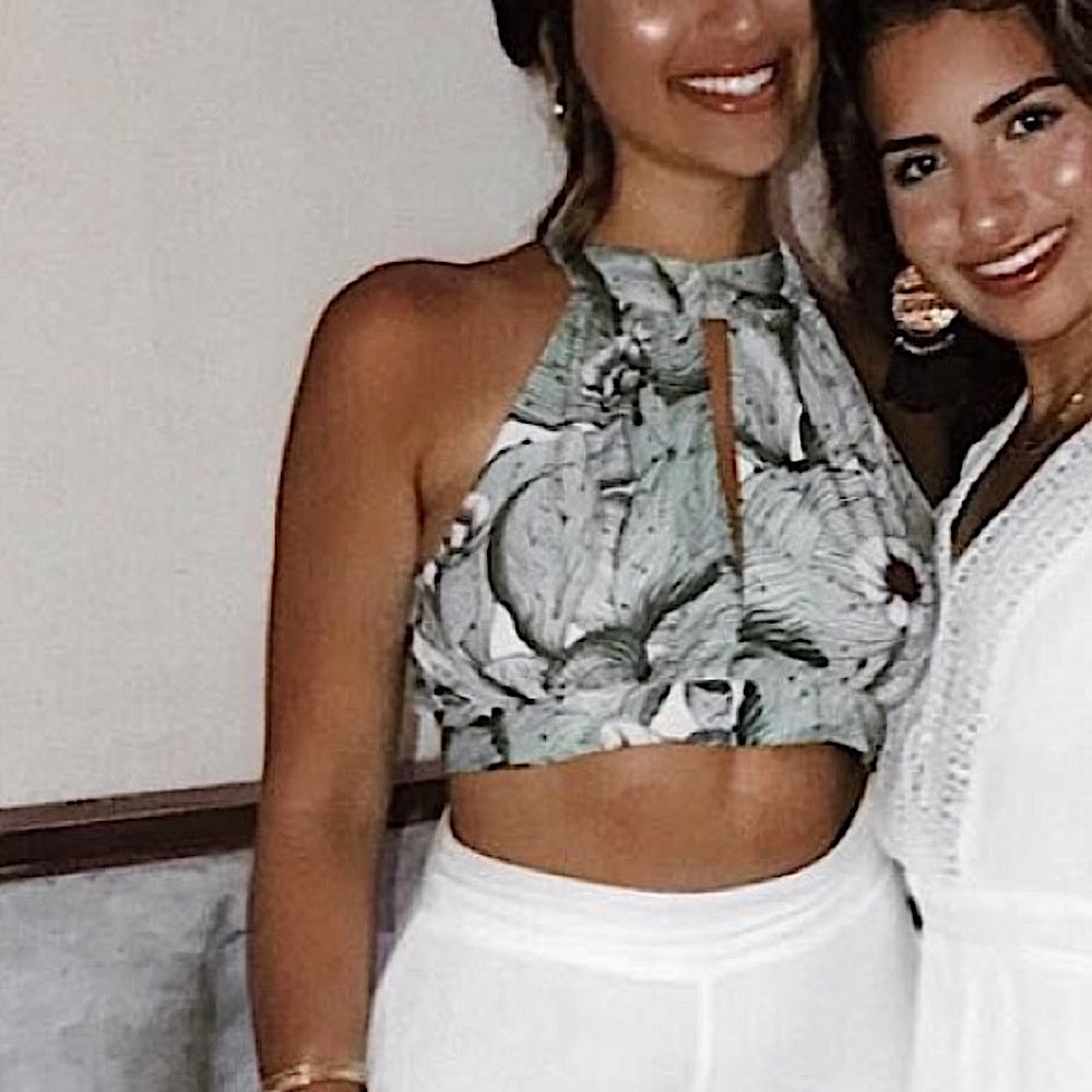 Free People Tie-Back Top